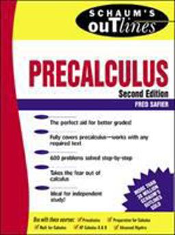 Schaum's Outline of Precalculus 2nd 9780070572614 Front Cover