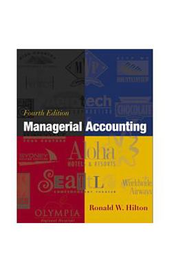 Managerial Accounting Managerial Accounting