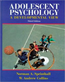 Adolescent Psychology A Developmental View 3rd 9780070605442 Front Cover