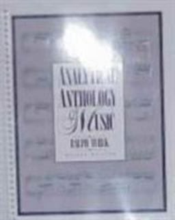 Analytical Anthology of Music 2nd 9780070654563 Front Cover