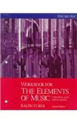 Elements of Music Concepts and Applications 2nd 9780070654938 Front Cover