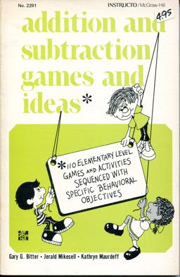 Addition and Subtraction Games and Ideas