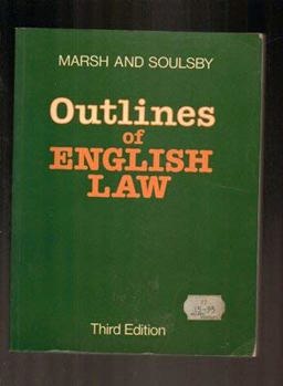 Outlines of English Law