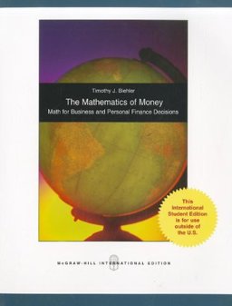 Mathematics of Money 2007 9780071101295 Front Cover