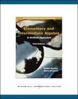Elementary and Intermediate Algebra