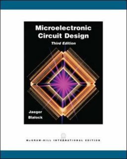 Microelectronic Circuit Design 2007 9780071102032 Front Cover