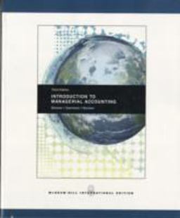 Introduction to Managerial Accounting