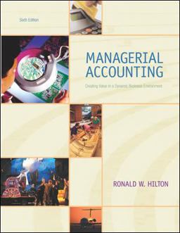 Managerial Accounting Managerial Accounting