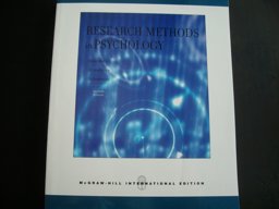 Research Methods in Psychology  9780071116558 Front Cover
