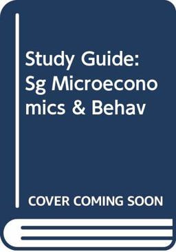 Study Guide: Sg Microeconomics and Behav