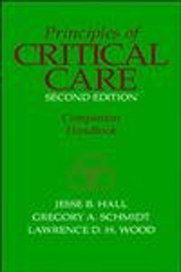 Principles: Princ Critical Care Hbk