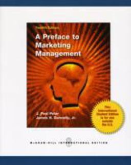Preface to Marketing Management 12th 9780071221115 Front Cover