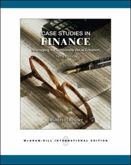 Case Studies in Finance  9780071254175 Front Cover