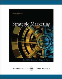 Strategic Marketing:  9780071263351 Front Cover