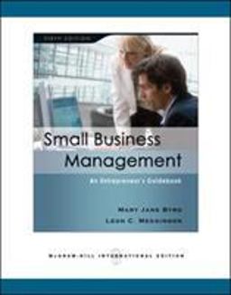 Small Business Management Small Business Management