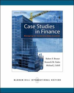 Case Studies in Finance 6th 9780071267526 Front Cover