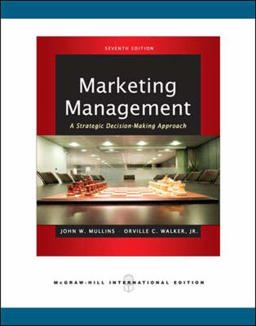 Marketing Management: A Strategic Decision-Making Approach