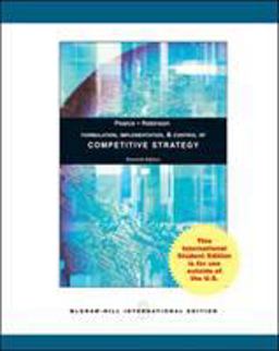 Formulation, Implementation and Control of Competitive Strategy