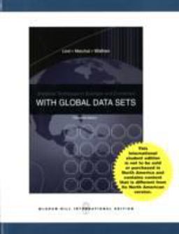 Statistical Techniques in Business and Economics  9780071285759 Front Cover