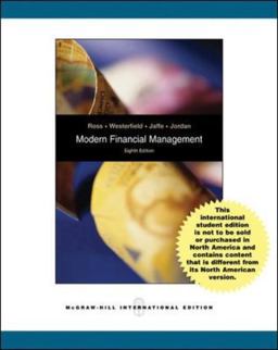 Modern Financial Management Modern Financial Management