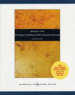 Principles of Auditing and Other Assurance Services