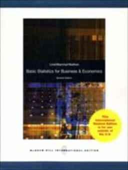 Basic Statistics for Business and Economics, Student Edition with Formula Card