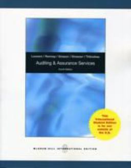 Auditing and Assurance Services with Cd 4th 2010 9780071313919 Front Cover