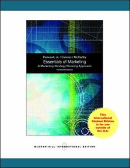 Essentials of Marketing 13th 9780071317023 Front Cover