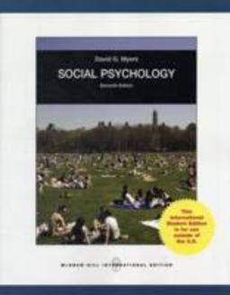 Social Psychology. David G. Myers