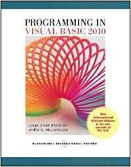 Programming in Visual Basic 2010
