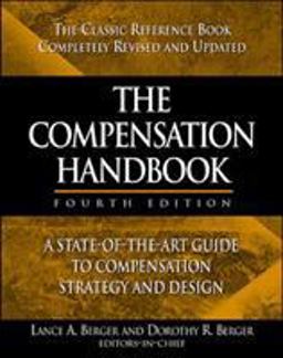 Compensation Handbook 4th 9780071343091 Front Cover