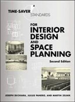 Time-Saver Standards for Interior Design and Space Planning, Second Edition 2nd 9780071346160 Front Cover