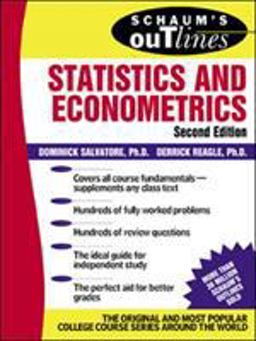 Schaum's Outline of Statistics and Econometrics 2nd 9780071348522 Front Cover