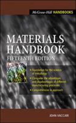 Materials Handbook 15th 9780071360760 Front Cover