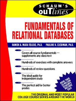 Schaum's Outline of Fundamentals of Relational Databases  9780071361880 Front Cover