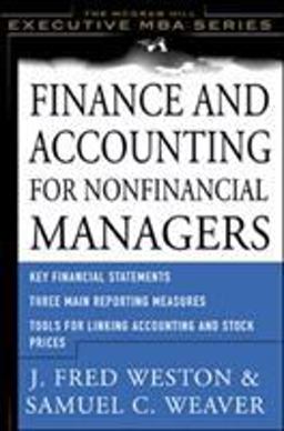 Finance and Accounting for Nonfinancial Managers  9780071364331 Front Cover