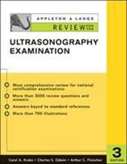 Appleton and Lange Review for the Ultrasonography Examination: Third Edition 3rd 9780071365161 Front Cover