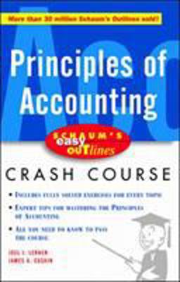 Schaum's Easy Outline of Accounting  9780071369725 Front Cover
