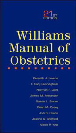 Williams Manual of Obstetrics