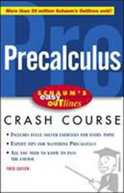 Schaum's Easy Outline of Precalculus  9780071383400 Front Cover