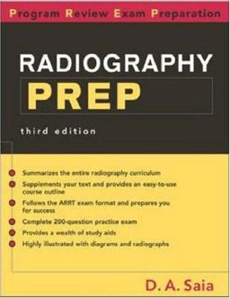 Radiography PREP Program Review and Exam Preparation 3rd 9780071387699 Front Cover