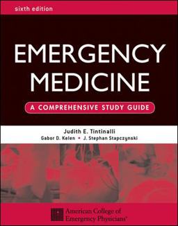 Emergency Medicine: a Comprehensive Study Guide, Sixth Edition 6th 9780071388757 Front Cover