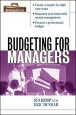 Budgeting for Managers  9780071391337 Front Cover