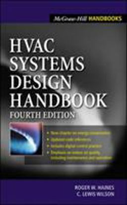 HVAC Systems Design Handbook 4th 9780071395861 Front Cover