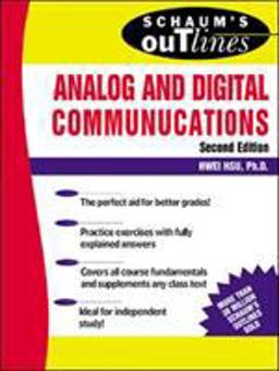Schaum's Outline of Analog and Digital Communications 2nd 9780071402286 Front Cover