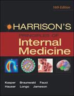 Harrison's Principles of Internal Medicine 16th 9780071402354 Front Cover