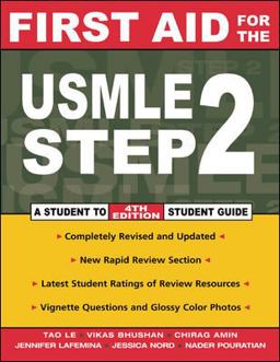 First Aid for the USMLE Step 2 4th 2003 9780071409308 Front Cover