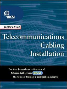 Telecommunications Cabling Installation 2nd 9780071409797 Front Cover
