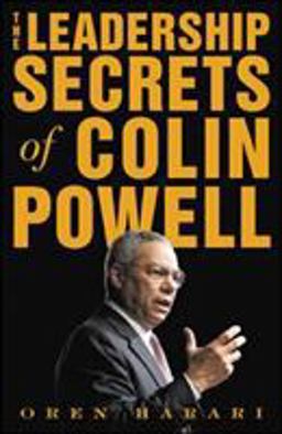 Leadership Secrets of Colin Powell  9780071418614 Front Cover
