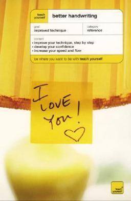 Teach Yourself Better Handwriting 2nd 9780071419710 Front Cover